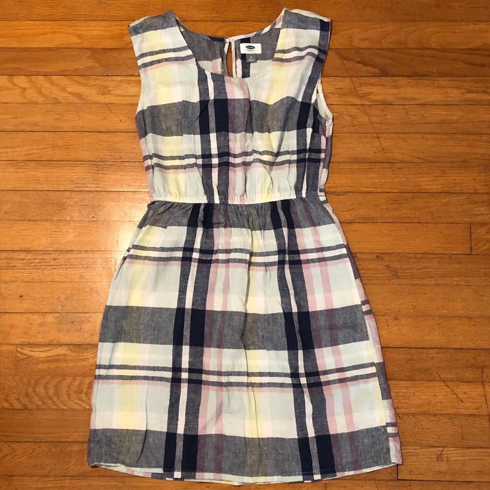 Old Navy Linen Shift Dress